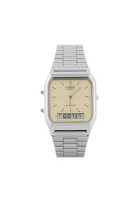 Zegarek Casio. Kolor: srebrny. Styl: vintage #1