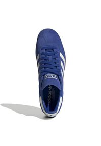 Adidas - Buty adidas Gazelle M ID3725 niebieskie. Nosek buta: okrągły. Kolor: niebieski. Materiał: nubuk, syntetyk, zamsz, skóra. Szerokość cholewki: normalna. Model: Adidas Gazelle #5