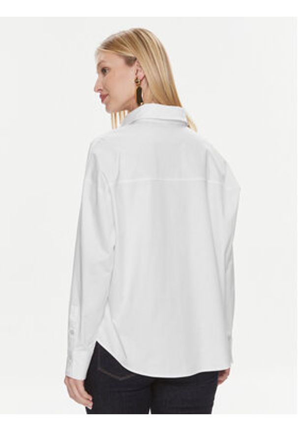 Guess Koszula Ls Nicla W4RH51 WD2M1 Biały Regular Fit. Kolor: biały. Materiał: bawełna