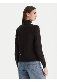 Tommy Jeans Golf Essential DW0DW21672 Czarny Regular Fit. Typ kołnierza: golf. Kolor: czarny. Materiał: bawełna #5