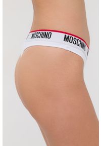 Moschino Underwear Stringi (2-pack) kolor biały. Kolor: biały #4