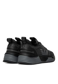 Sneakersy męskie czarne EA7 Emporio Armani X8X070 XK165 Q239. Okazja: do pracy, na spacer, na co dzień. Kolor: czarny. Sport: turystyka piesza #5