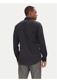 BOSS Koszula P-Hank 50503356 Czarny Slim Fit. Kolor: czarny. Materiał: syntetyk