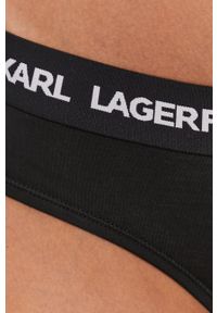 Karl Lagerfeld Figi 211W2106 kolor czarny. Kolor: czarny. Materiał: włókno #3