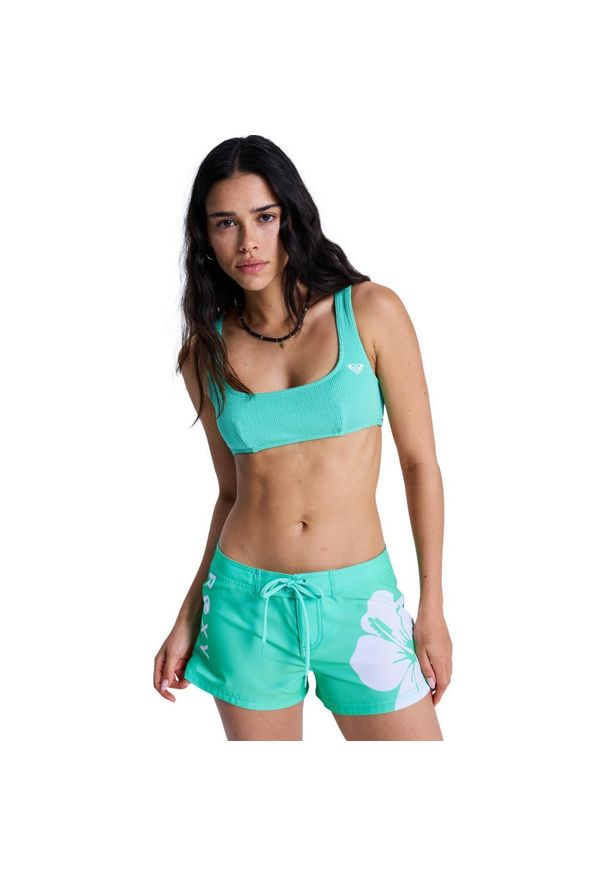 Roxy - Szorty plażowe dla Kobiety TO DYE FOR 3" Zielony. Kolor: zielony. Materiał: poliester, elastan, tkanina