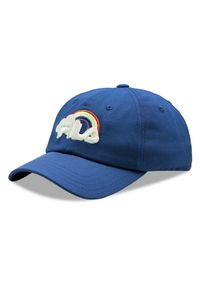 Fila Czapka z daszkiem Butuan Rainbow Kid Dad Cap FCK0015 Granatowy. Kolor: niebieski. Materiał: materiał