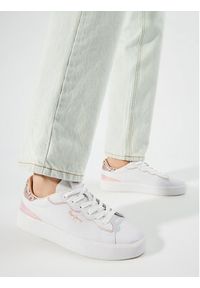 Pepe Jeans Sneakersy Dobbie Seal PLS00006 Biały. Kolor: biały. Materiał: materiał #5