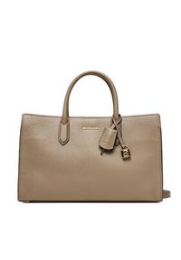 MICHAEL Michael Kors Torebka Scarlett 30F4GETS2L Beżowy. Kolor: beżowy. Materiał: skórzane #2