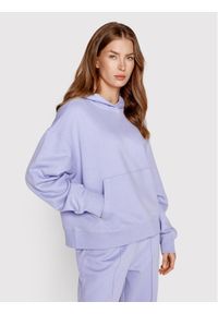 Sprandi Bluza SP22-BLD531 Fioletowy Regular Fit. Kolor: fioletowy. Materiał: bawełna