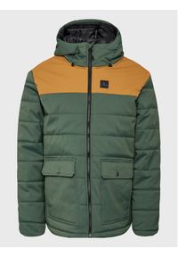 Rip Curl Kurtka puchowa Anti Series Ridge CJKCA9 Zielony Regular Fit. Kolor: zielony. Materiał: puch, syntetyk