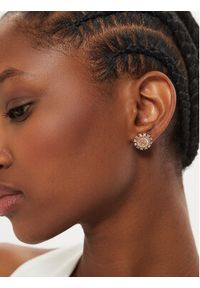 Tory Burch Kolczyki Kira Crystal 87083 Złoty. Materiał: metalowe. Kolor: złoty #5