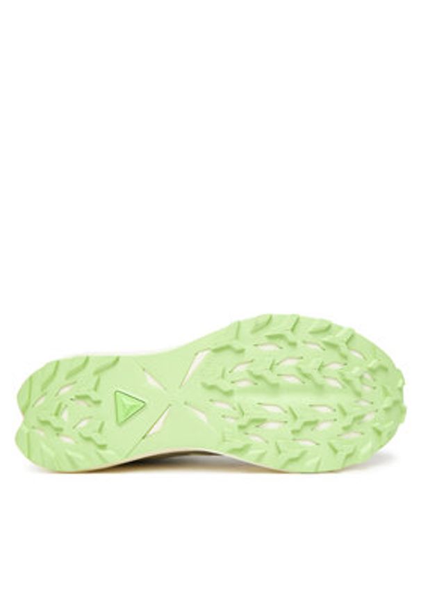 Asics Buty do biegania Fuji Lite 6 1011C086 Khaki. Kolor: brązowy. Materiał: materiał, mesh