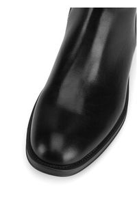 Clara Barson Oficerki WS6338-01 Czarny. Kolor: czarny. Materiał: skóra #4