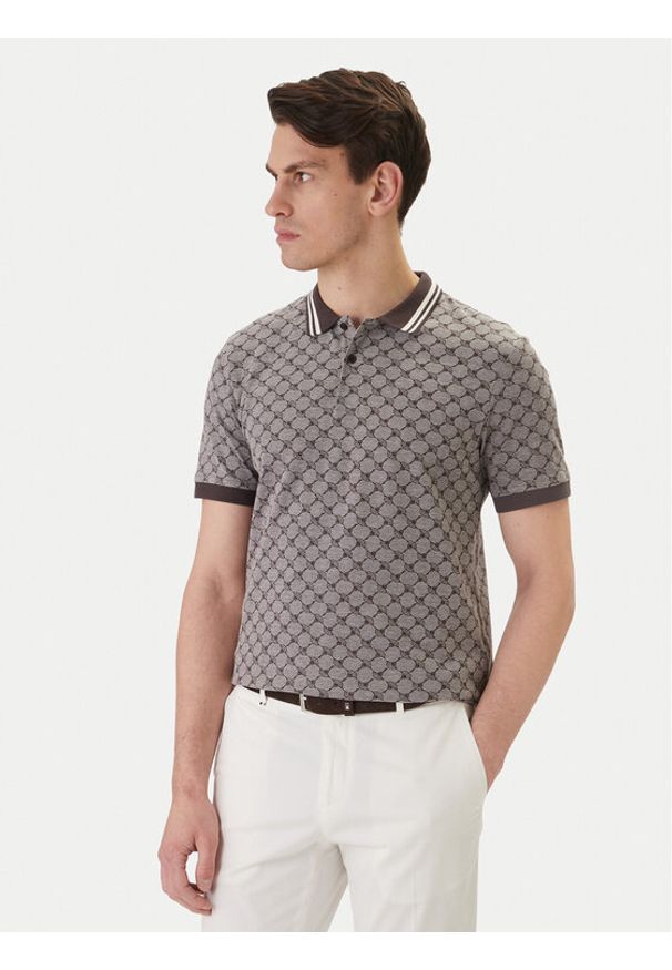 JOOP! Polo JJ-Jessino 30101930 Brązowy Regular Fit. Typ kołnierza: polo. Kolor: brązowy. Materiał: bawełna