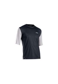 Koszulka rowerowa męskie NORTHWAVE XTRAIL MAN JERSEY SHORT SLEEVE. Kolor: biały. Materiał: jersey. Sport: kolarstwo #1