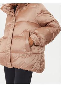 TwinSet - TWINSET Kurtka zimowa 242TP2300 Beżowy Loose Fit. Kolor: beżowy. Materiał: syntetyk. Sezon: zima #6