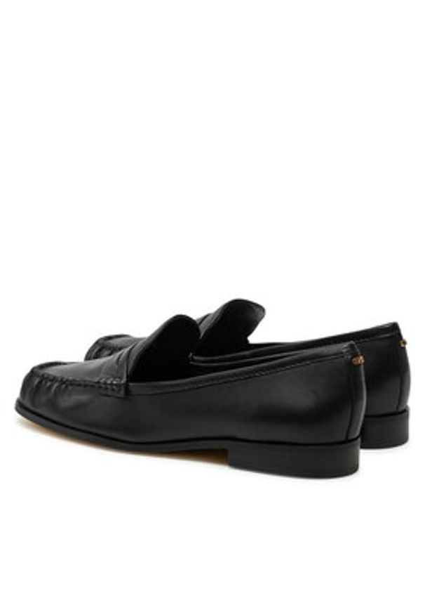 MICHAEL Michael Kors Loafersy Carlson 40F4CSFP1L Czarny. Kolor: czarny. Materiał: skóra