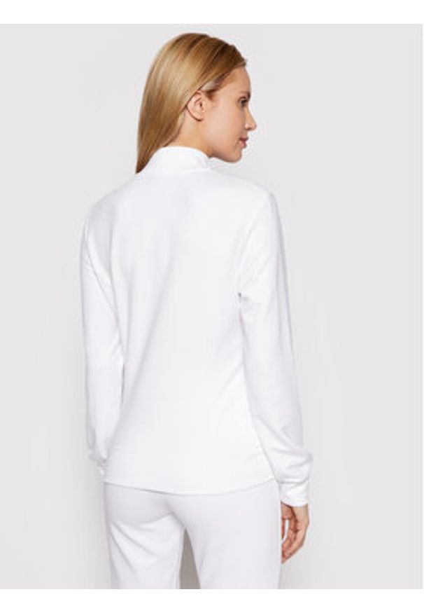 EA7 Emporio Armani Bluza 8NTM43 TJ9RZ 1100 Biały Regular Fit. Kolor: biały. Materiał: syntetyk