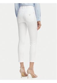 Guess Jeansy W5GA91 W93CM Biały Skinny Fit. Kolor: biały #4