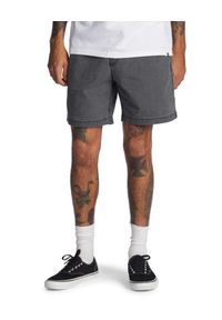 Quiksilver - Spodenki elsstyczne dla Mężczyzn TAXER 17". Kolor: czarny. Materiał: bawełna, elastan, materiał. Długość: krótkie. Sezon: lato