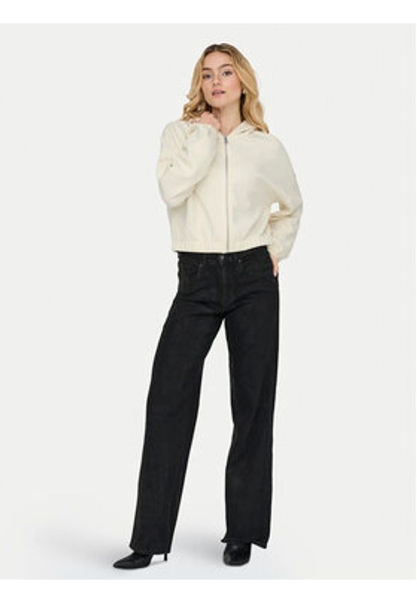 only - ONLY Bluza Scarlett 15346449 Écru Regular Fit. Kolor: kremowy. Materiał: syntetyk