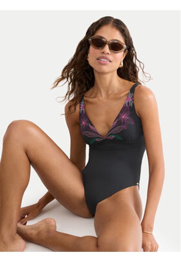 Triumph Strój kąpielowy Summer Tropics 10226533 Czarny. Kolor: czarny. Materiał: syntetyk