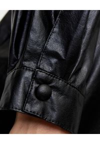 ISABEL MARANT - Czarna sukienka Drea. Kolor: czarny. Materiał: dresówka, materiał. Długość rękawa: długi rękaw. Styl: klasyczny #5