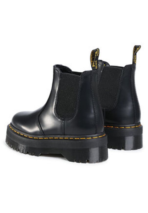 Dr. Martens Sztyblety 2976 Quad 24687001 Czarny. Kolor: czarny. Materiał: skóra