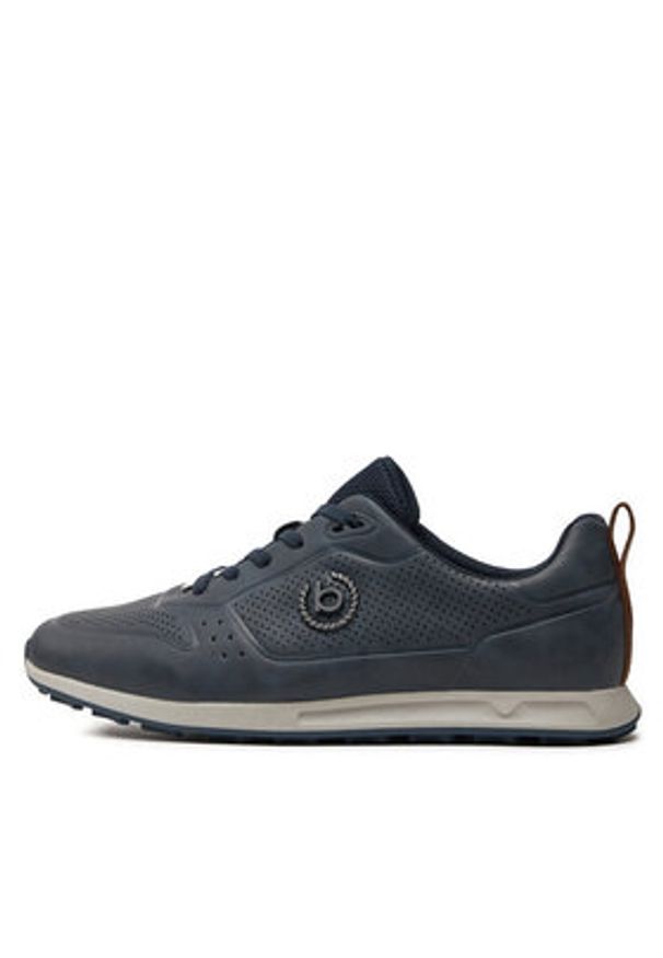 Bugatti Sneakersy 341-AKK02-5000-4100 Granatowy. Kolor: niebieski. Materiał: skóra