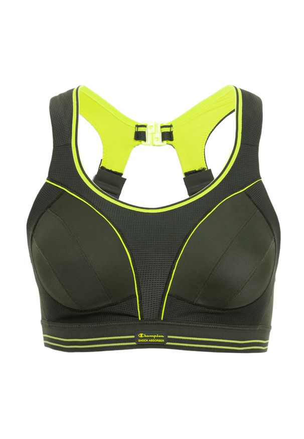 Biustonosz treningowy Shock Absorber Ultimate Run Bra. Kolor: niebieski. Sport: bieganie