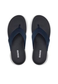 skechers - Skechers Japonki Go Walk Flex Sandal-Splendor 141404/NVY Granatowy. Kolor: niebieski