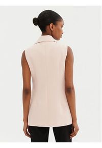 Rinascimento Kamizelka CFC0122763003 Różowy Regular Fit. Kolor: różowy. Materiał: syntetyk #2