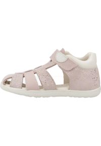 Sandały Geox Model B Sandal Macchia Gir Kolor Rose. Kolor: różowy. Materiał: skóra