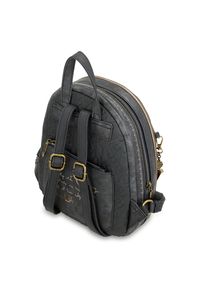 Brązowy Stylowy Damski Plecak Anekke. Kolor: brązowy. Wzór: haft. Styl: elegancki #2