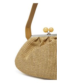Weekend Max Mara Torebka Fortuna 2515511085650 Beżowy. Kolor: beżowy