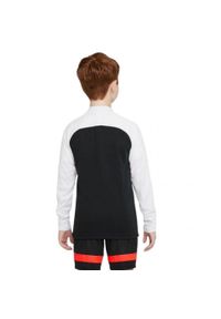 Nike - Top Dziecięcy/dziecięcy Academy 21 DriFIT Quarter Zip Drill Top. Kolor: biały