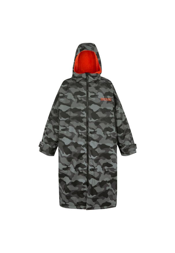 Regatta - Szlafrok Unisex Camo Dla Dorosłych. Kolor: wielokolorowy, szary, czarny. Sport: turystyka piesza