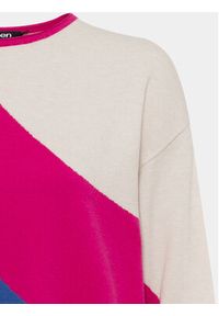 Olsen Sweter 11004143 Kolorowy Regular Fit. Materiał: syntetyk. Wzór: kolorowy #3