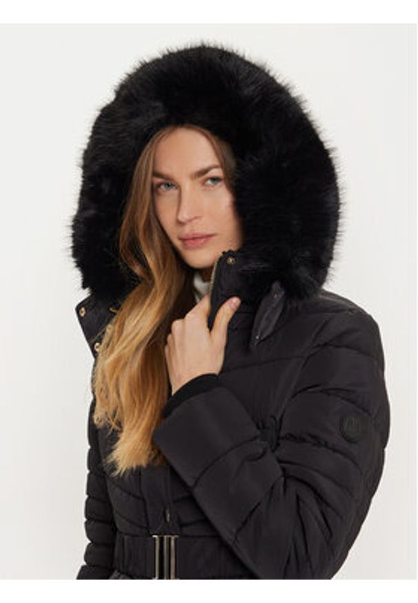 Morgan Kurtka zimowa 242-GALEX Czarny Regular Fit. Kolor: czarny. Materiał: syntetyk. Sezon: zima