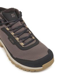 salomon - Salomon Trekkingi Shelter Waterproof L47855200 Brązowy. Kolor: brązowy. Materiał: materiał #3