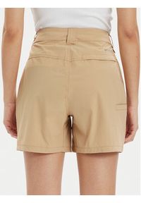 columbia - Columbia Szorty sportowe Summit Valley™ Short 2072494 Beżowy Active Fit. Kolor: beżowy. Materiał: syntetyk #3