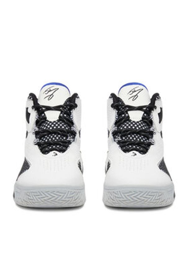 Shaq - SHAQ Buty do koszykówki EOSS-SHAQNOTIX 2.0 AQ95039B-WB Biały. Kolor: biały. Materiał: skóra. Sport: koszykówka