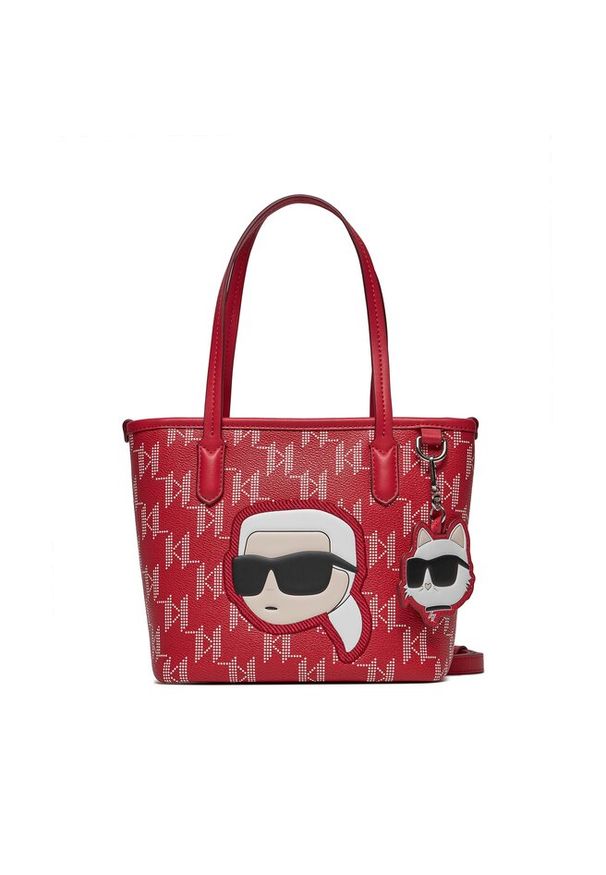 Karl Lagerfeld - Torebka KARL LAGERFELD. Kolor: czerwony