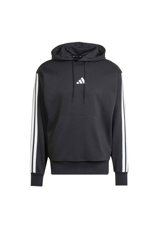 Bluza Adidas Sport M 3S Fl Hd Dorosłych. Kolor: czarny. Sport: bieganie