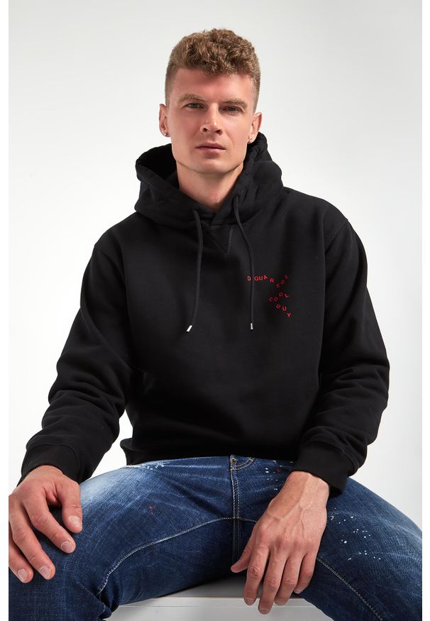 Bluza męska z kapturem DSQUARED2. Typ kołnierza: kaptur