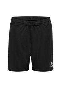Hummel - SPODENKI sportowe HUMMEL ESSENTIAL SHORTS KIDS. Kolor: czarny. Sport: piłka nożna