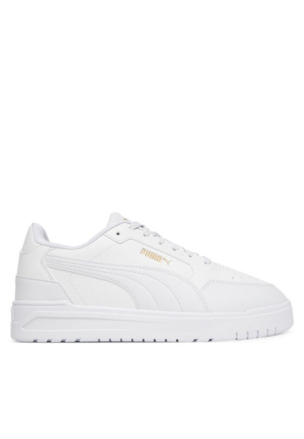 Puma Sneakersy Shuffle Downtown 402596 01 Biały. Kolor: biały. Materiał: skóra