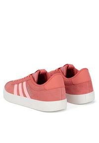 Adidas - adidas Sneakersy VL COURT 3.0 IF4477 Czerwony. Kolor: czerwony. Materiał: zamsz, skóra #5