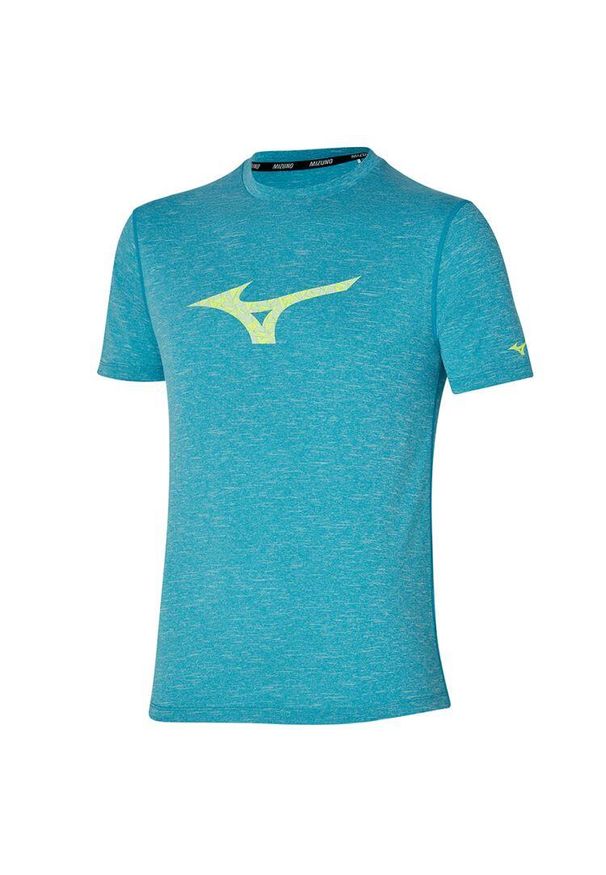 Koszulka do biegania męska Mizuno CORE RB TEE termoaktywna. Kolor: niebieski