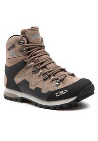 CMP Trekkingi Athunis Mid Wmn Trekking Shoe Wp 31Q4976 Beżowy. Kolor: beżowy. Materiał: skóra, zamsz